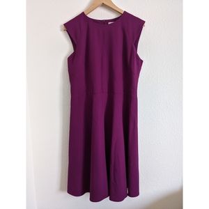MM LaFleur Toi  purple sleeveless dress 12